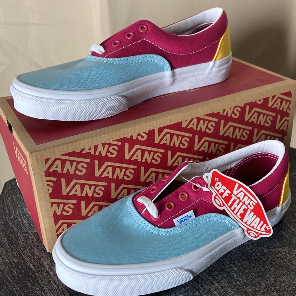 Vans Era Size 6 junior color Retro Rainbow